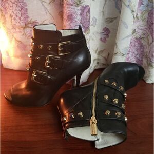 Michael Kors Peep Toe Booties